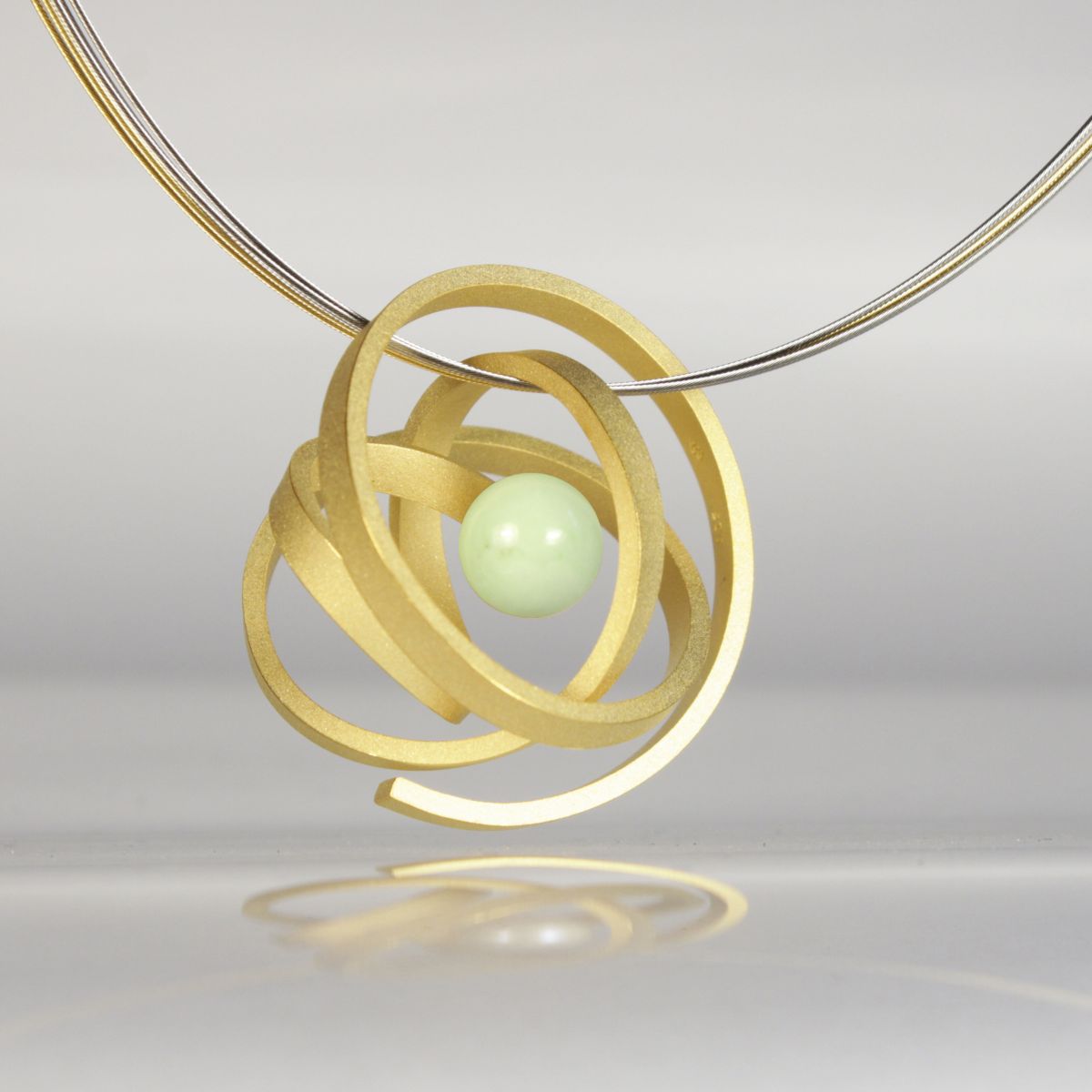 Perl Kugel Knoten groß