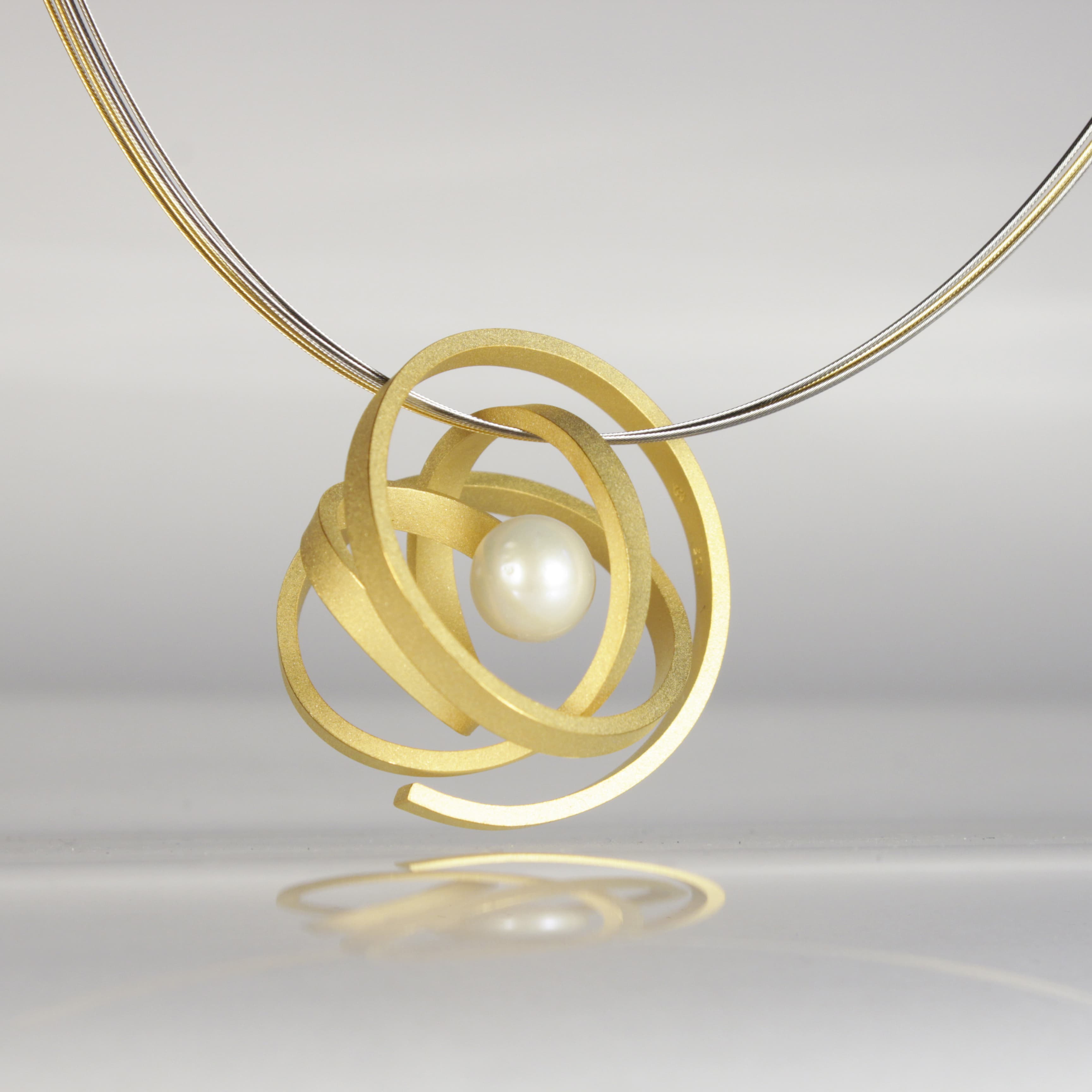 Perl Kugel Knoten groß