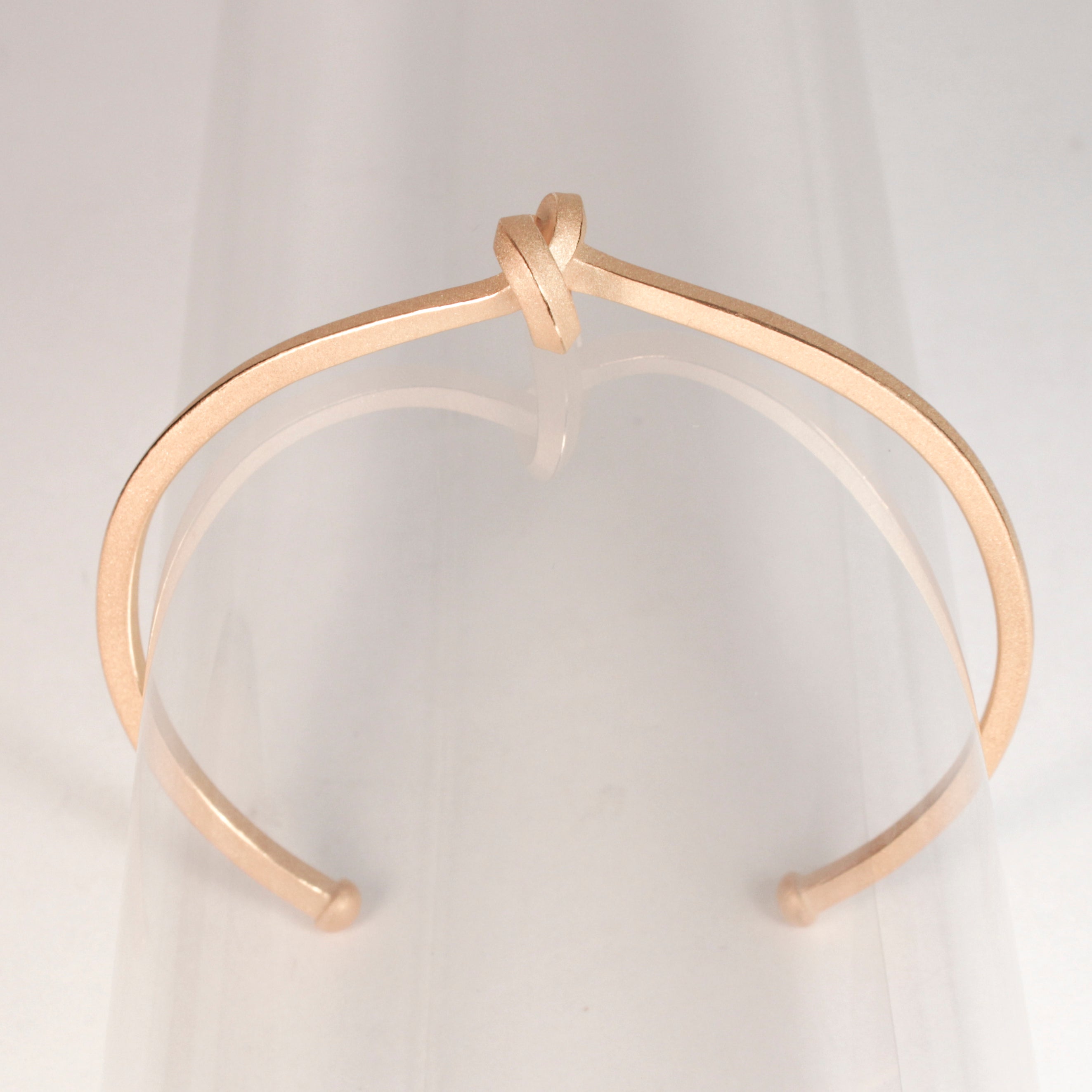 Armreif / Spange Knoten kantig