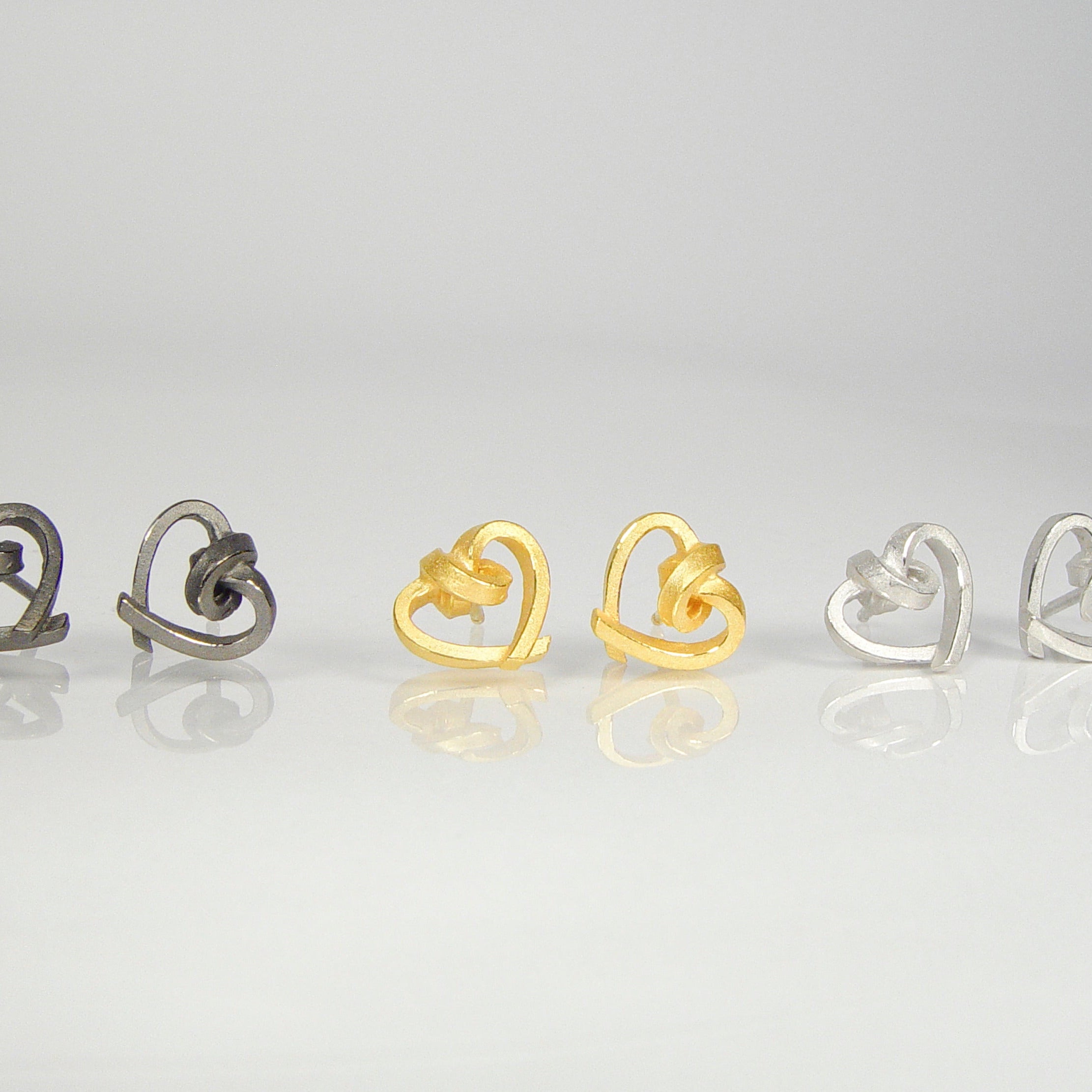 Ohrhänger Herzen groß