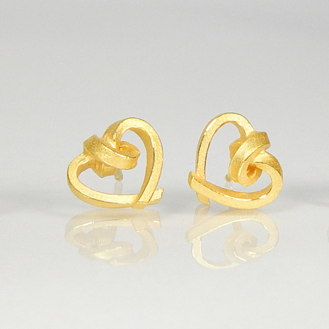 Ohrhänger Herzen groß