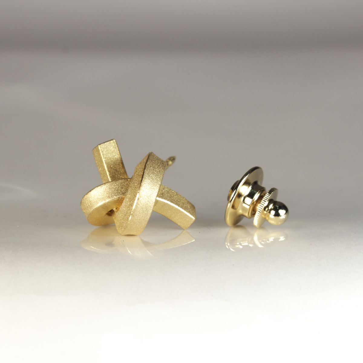 Stik Pin Knoten kantig