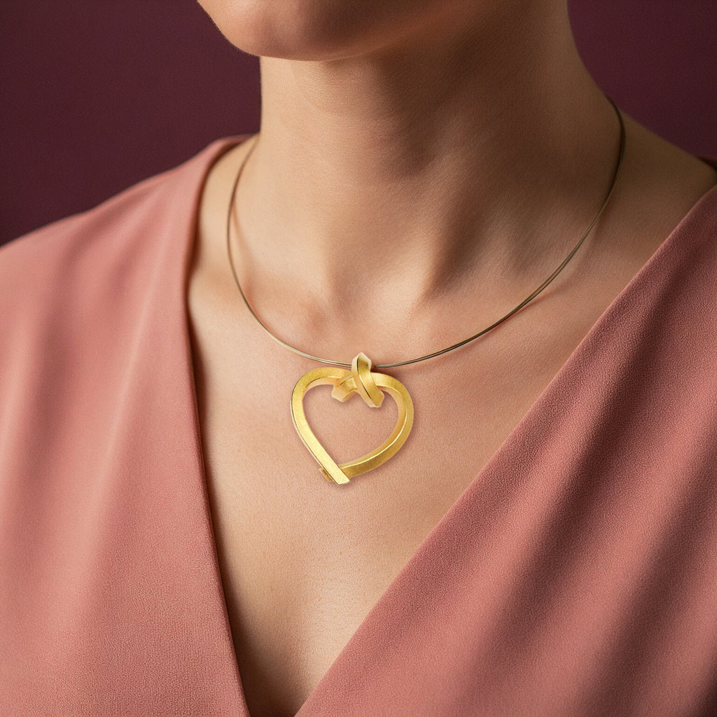 Set: Herz groß + Halsreif (7)