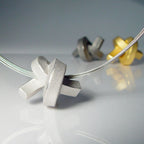 Set: Knoten kantig klein + Halsreif (5)