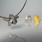 Set: Knoten kantig klein + Halsreif (5)