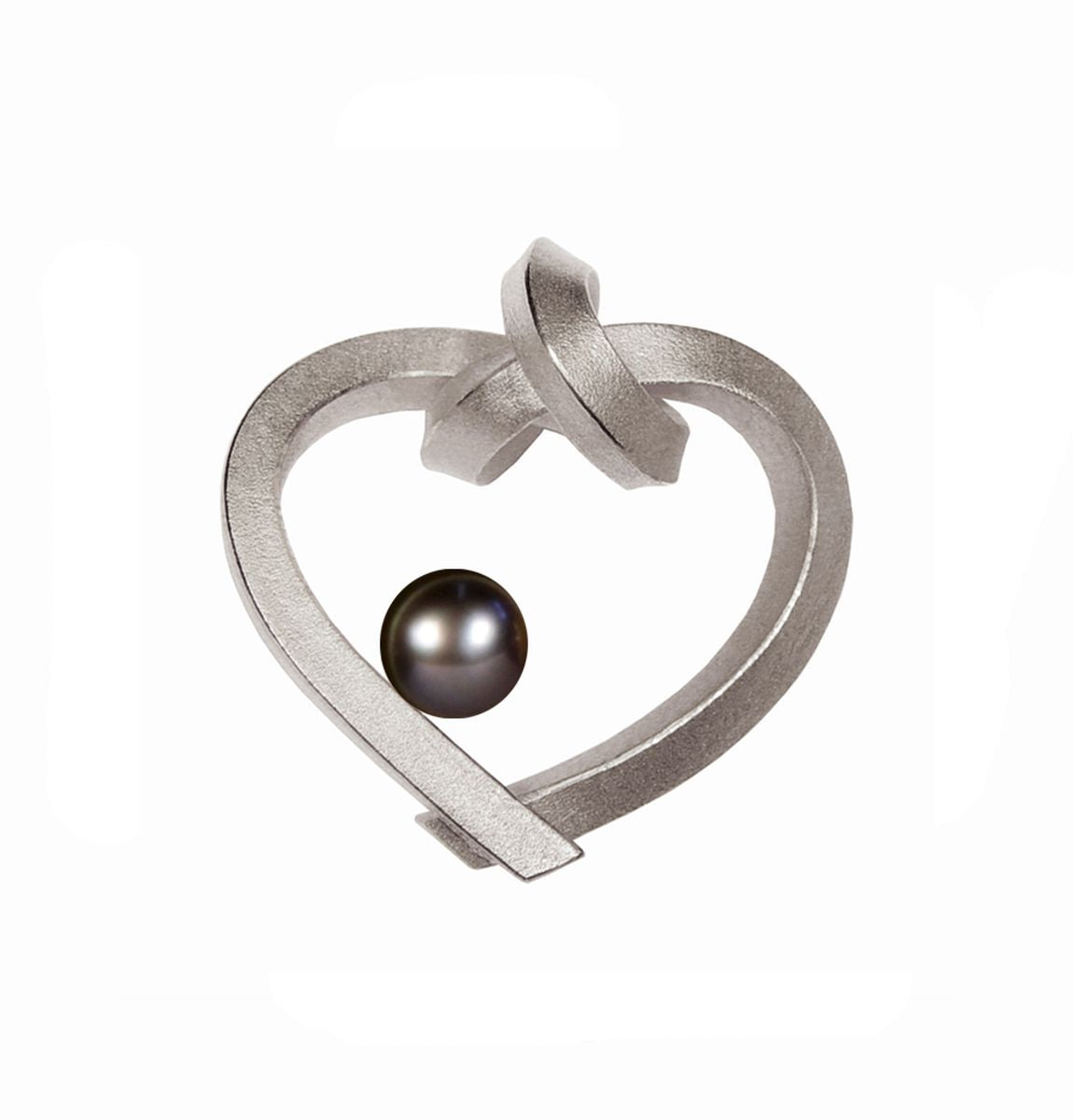 Herz mit Perle klein