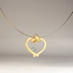 Herz mit Perle klein