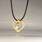 Herz mit Perle klein