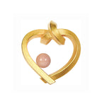 Herz mit Perle klein