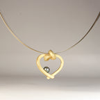 Herz mit Perle klein