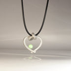 Herz mit Perle klein