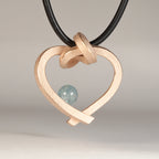 Herz mit Perle klein