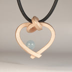 Herz mit Perle klein