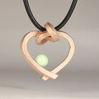 Herz mit Perle klein