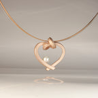 Herz mit Perle klein