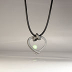 Herz mit Perle klein