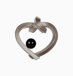 Herz mit Perle klein