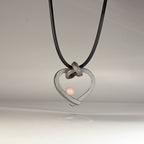 Herz mit Perle klein