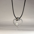 Herz mit Perle klein