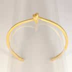 Armreif / Spange Knoten kantig