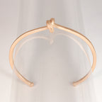 Armreif / Spange Knoten kantig