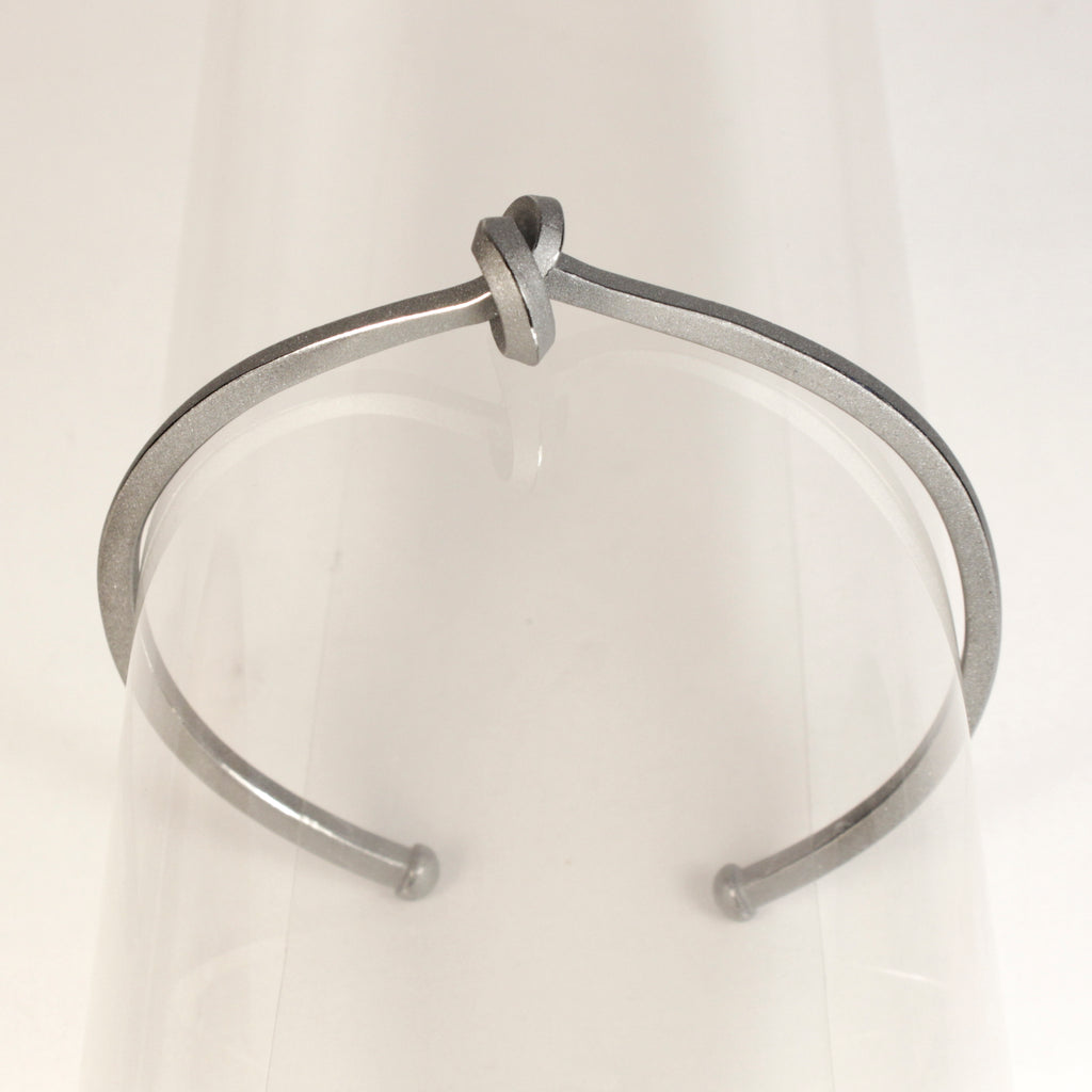 Armreif / Spange Knoten kantig