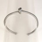 Armreif / Spange Knoten kantig