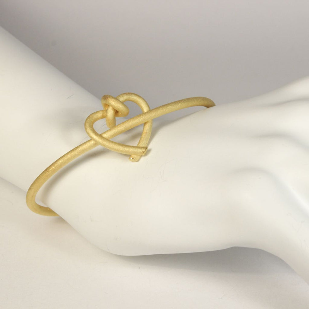 Armreif / Spange Herz rund