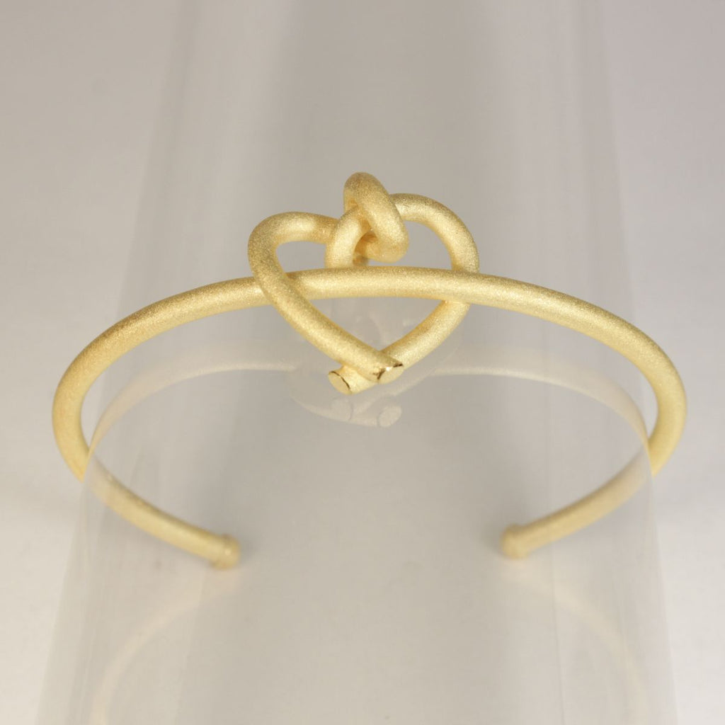 Armreif / Spange Herz rund