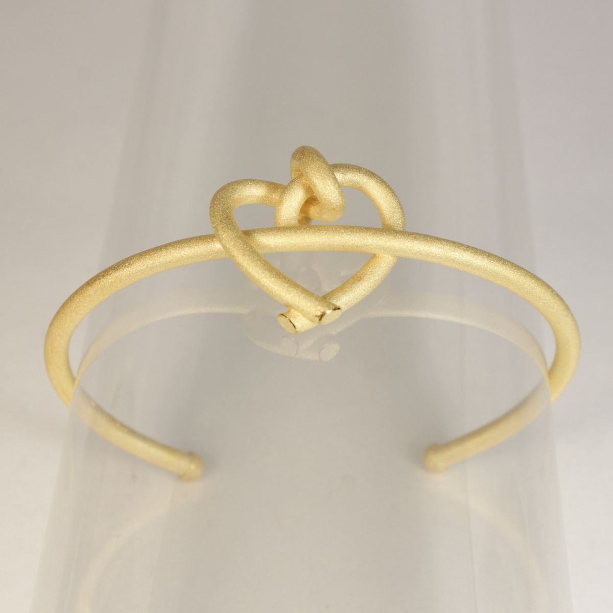 Armreif / Spange Herz rund