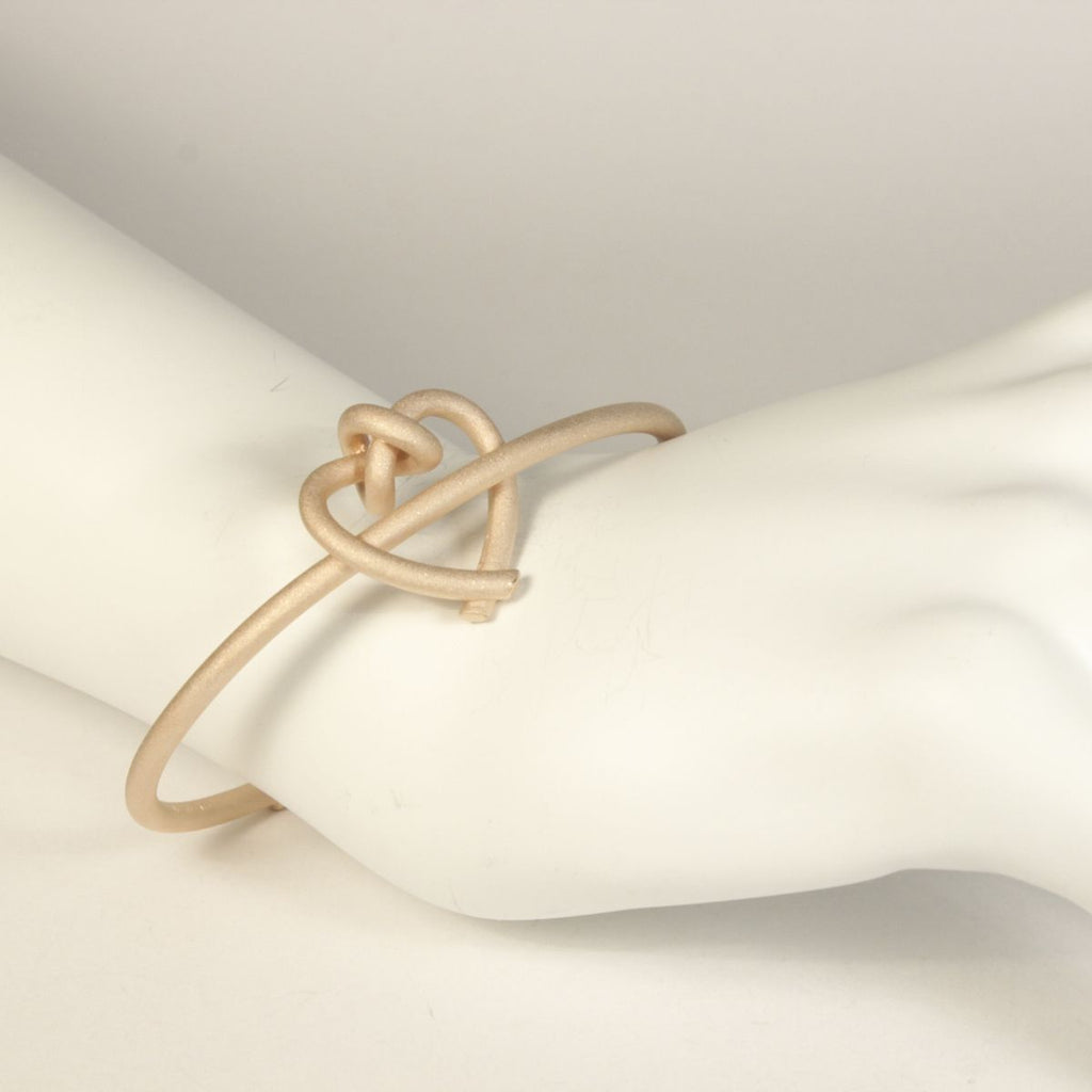 Armreif / Spange Herz rund