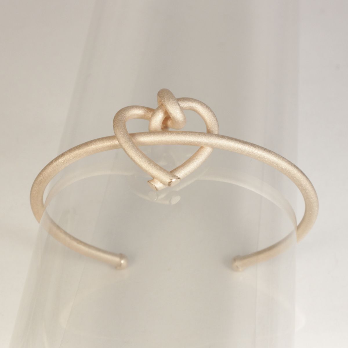 Armreif / Spange Herz rund