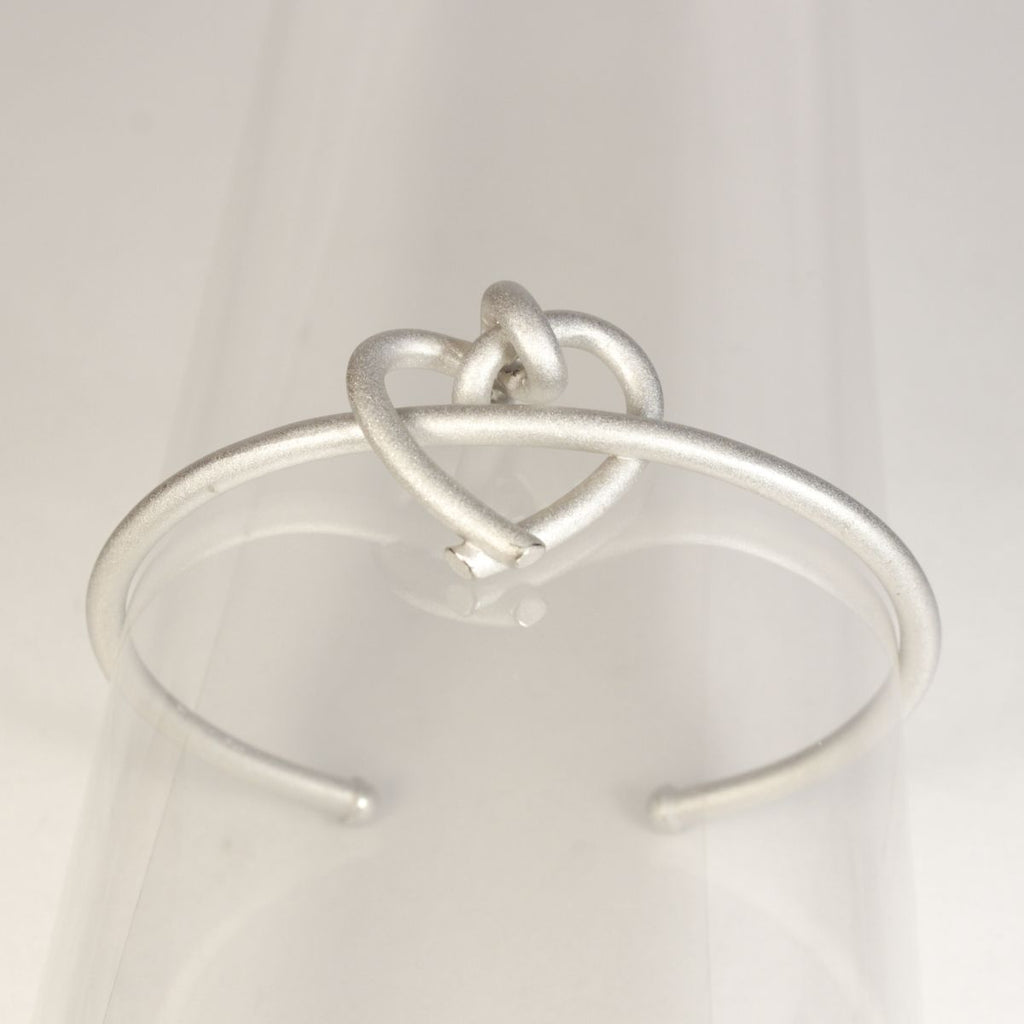 Armreif / Spange Herz rund