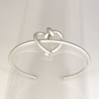 Armreif / Spange Herz rund