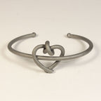 Armreif / Spange Herz rund