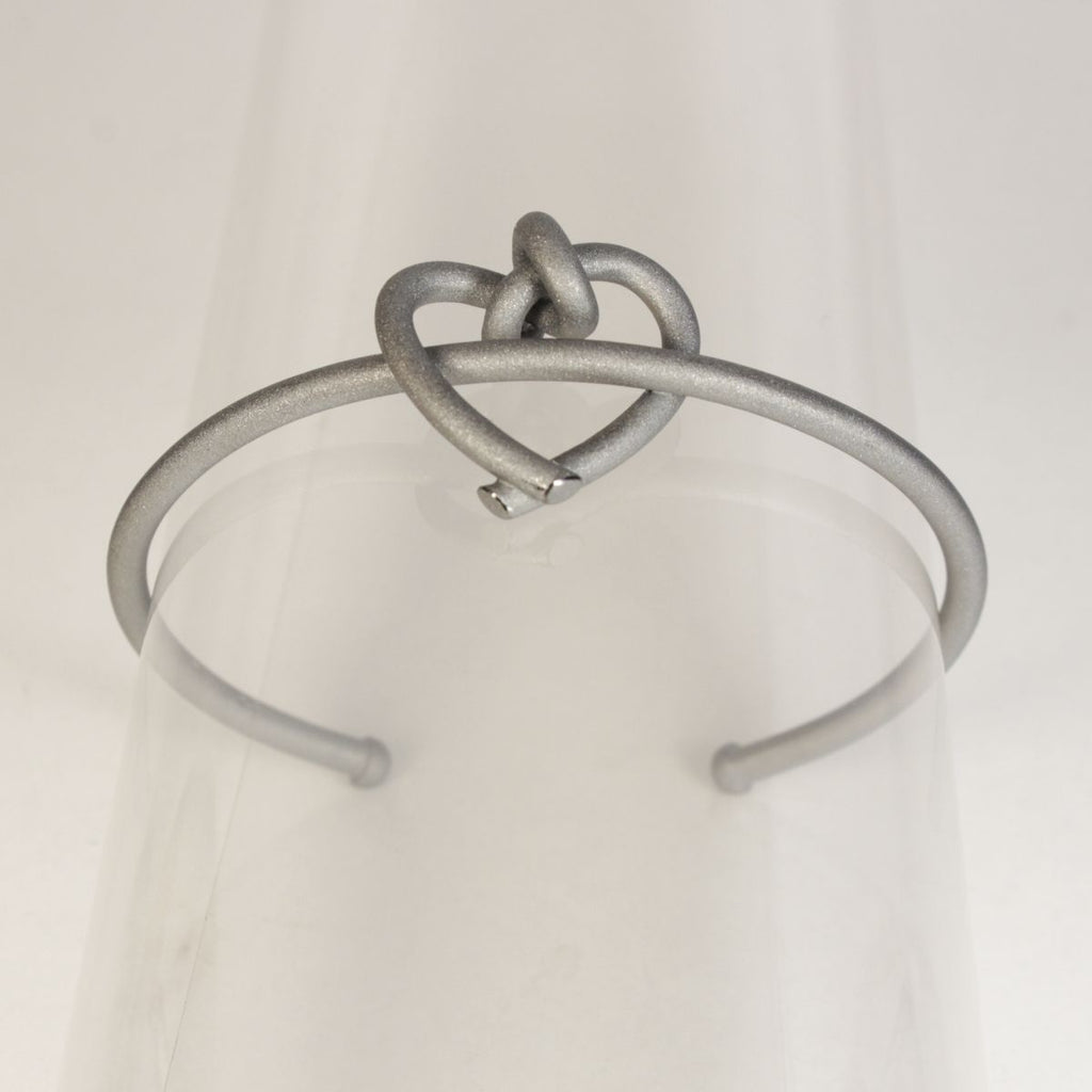 Armreif / Spange Herz rund