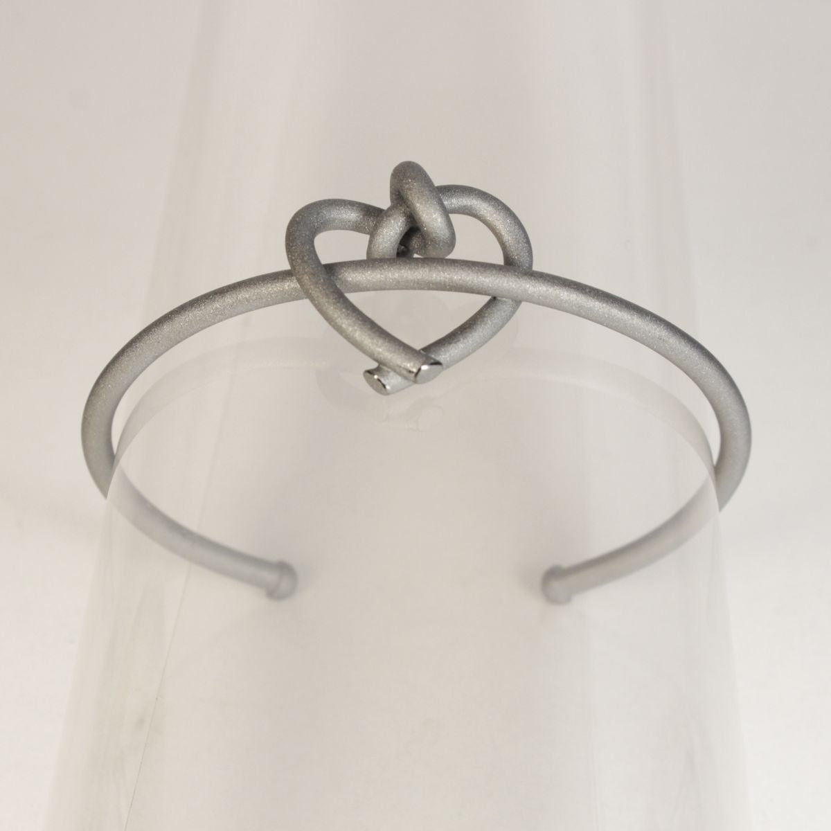 Armreif / Spange Herz rund