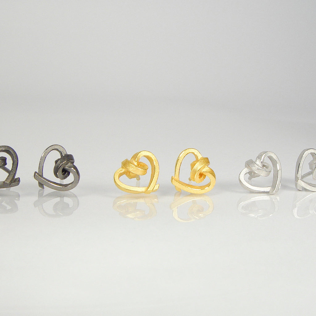 Ohrhänger Herzen groß