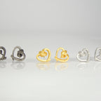 Ohrhänger Herzen groß