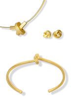 SET: Knoten kantig: Hals, Arm, Ohr