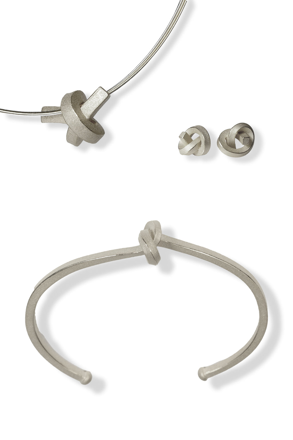 SET: Knoten kantig: Hals, Arm, Ohr
