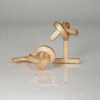 Manschettenknöpfe Knoten