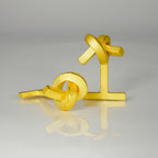 Manschettenknöpfe Knoten