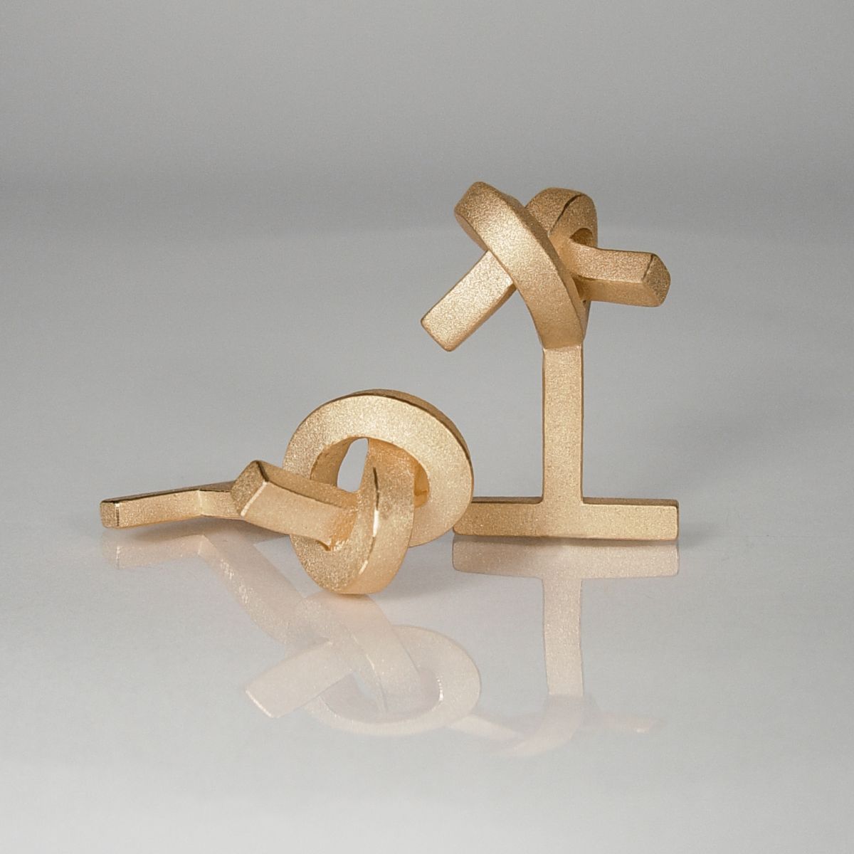 Manschettenknöpfe Knoten