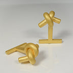 MAN 2 - Manschettenknöpfe Knoten rund