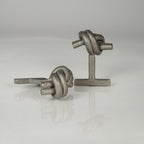 MAN 3 - Manschettenknöpfe Knoten doppelrund