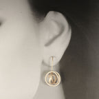 Ohrhänger Kugel Knoten