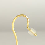 Ohrhänger Herzen kantig