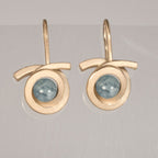 Ohrhänger Perl Spirale