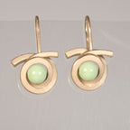 Ohrhänger Perl Spirale